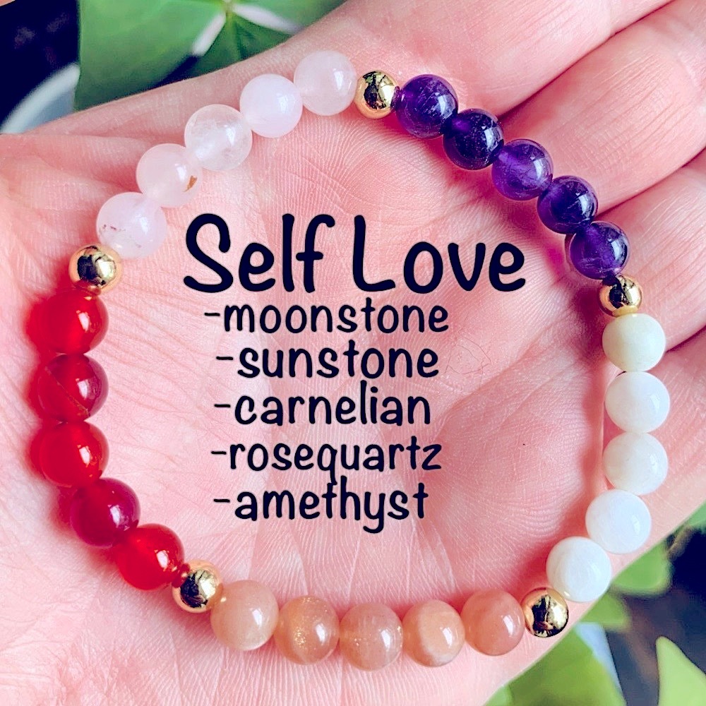 NWT 💕 Self Love Gemstone Bracelet | Genuine Gemstone Crystal Bracelet 💖…